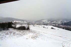 Výhled z rozhledny Bukovina