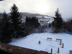 Výhled z rozhledny Bukovina