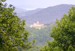 Výhled na hrad Zborov